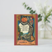 Carte Postale Halloween vintage (Debout devant)