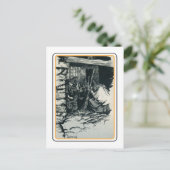 Carte Postale Halloween vintage (Debout devant)