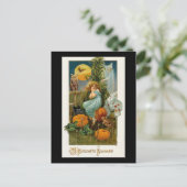 Carte postale Halloween vintage (Debout devant)