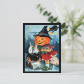 Carte postale Halloween vintage (Debout devant)