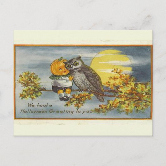 Carte Postale Halloween Vintage KRW (Devant)