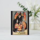 Carte Postale Halloween Vintage KRW (Debout devant)