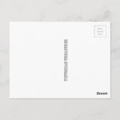 Carte Postale Halloween Witch (Dos)