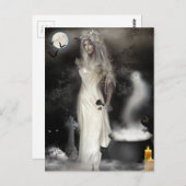 Carte Postale Halloween Witch (Devant / Derrière)
