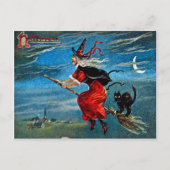 Carte postale Hallowe'en Witch (Devant)