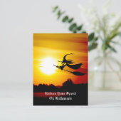 Carte Postale Halloween Witch (Debout devant)