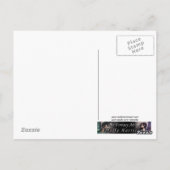 Carte Postale Halloween Witch Imaginaire Art par Molly Harrison" (Dos)