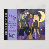 Carte Postale HALLOWEEN WITCHES FABRIQUANT BREW Postcard (Devant)