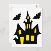 Carte Postale hallowehouse (Devant / Derrière)