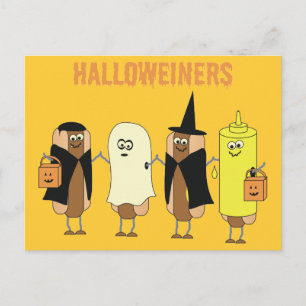 Carte postale Halloweiners