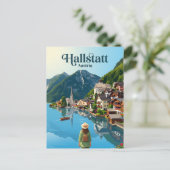 Carte Postale Hallstatt Austria (Debout devant)