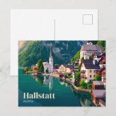 Carte Postale Hallstatt Autriche (Devant / Derrière)