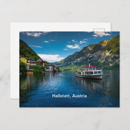 Carte Postale Hallstatt, Autriche (Devant / Derrière)