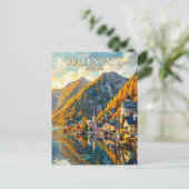 Carte Postale Hallstatt Autriche (Debout devant)