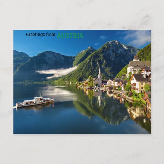 Carte Postale Hallstatt Autriche (Devant)
