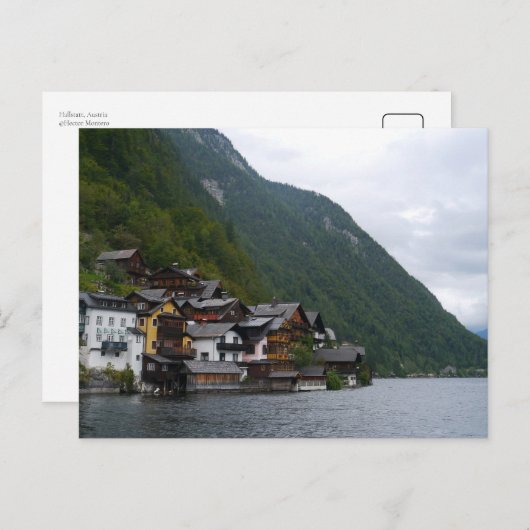 Carte Postale Hallstatt, Autriche (Devant / Derrière)