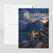 Carte Postale Hallstatt Autriche (Devant / Derrière)