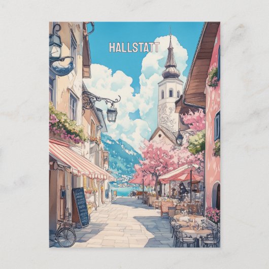 Carte Postale Hallstatt Autriche Voyage (Devant)