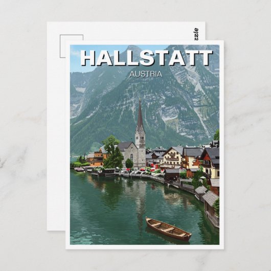 Carte Postale Hallstatt Autriche Voyage (Devant / Derrière)