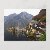 CARTE POSTALE HALLSTATT EN AUTOMNE - LAC HALLSTATT, AUTRICHE (Devant)