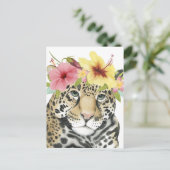 Carte Postale Halo tropical | Sweet Cheetah (Debout devant)