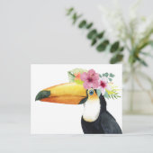 Carte Postale Halo tropical - Toucan (Debout devant)