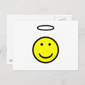 Carte Postale Halo visage (Devant / Derrière)