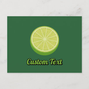Carte Postale Halte Lime