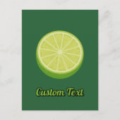 Carte Postale Halte Lime (Devant)