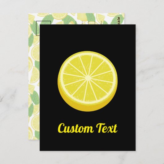 Carte Postale Halve Lemon (Devant / Derrière)