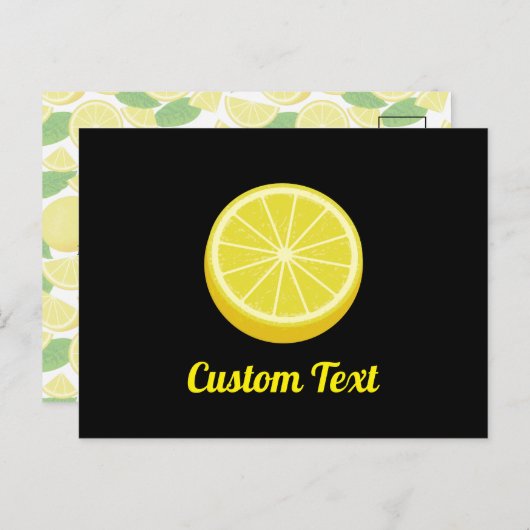 Carte Postale Halve Lemon (Devant / Derrière)