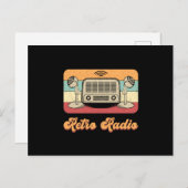 Carte Postale HAM Radio Antenna Code amateur Opérateur Idée cade (Devant / Derrière)