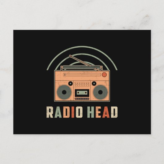 Carte Postale HAM Radio Opérateur Antenne Amateur Code Idée cade (Devant)