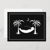 Carte Postale Hamac à neige (Devant / Derrière)