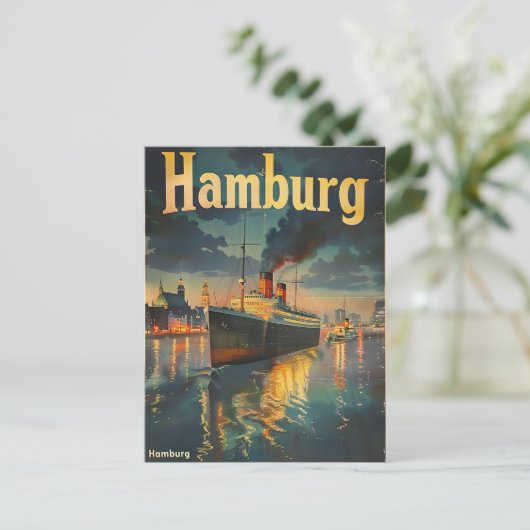 Carte Postale Hambourg (Debout devant)