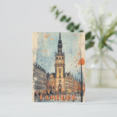 Carte Postale Hambourg Allemagne (Debout devant)