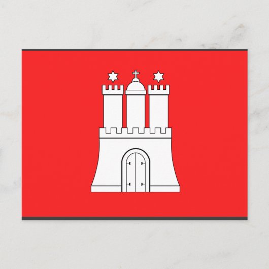 Carte Postale Hambourg, Allemagne (Devant)