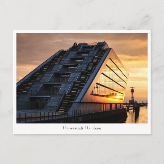 Carte Postale Hambourg Allemagne (Devant)