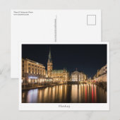 Carte Postale Hambourg Allemagne (Devant / Derrière)