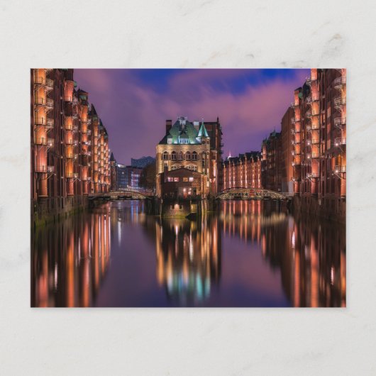 Carte Postale Hambourg Allemagne (Devant)