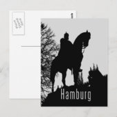 Carte Postale Hambourg, Allemagne (Devant / Derrière)