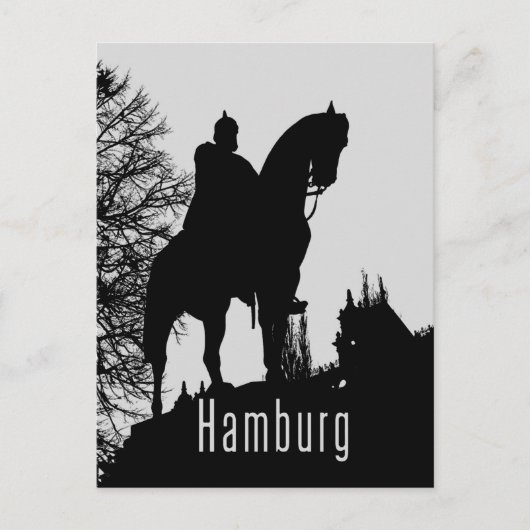 Carte Postale Hambourg, Allemagne (Devant)