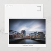 Carte Postale Hambourg Allemagne (Devant / Derrière)