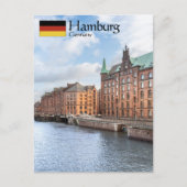 Carte Postale Hambourg Allemagne (Devant)