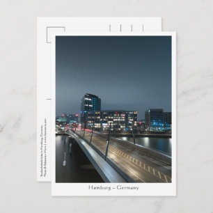 Carte Postale Hambourg Allemagne