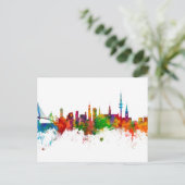 Carte Postale Hambourg Allemagne Skyline (Debout devant)