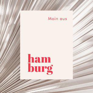 Carte Postale Hambourg Allemagne ville moderne