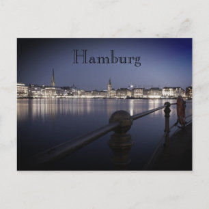 Carte Postale Hambourg Binnenalster Postkarte