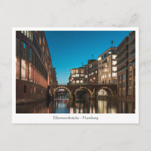 Carte Postale Hambourg Ellerntorsbrücke
