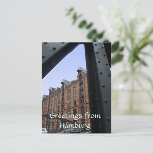 Carte Postale Hambourg postcard (Debout devant)